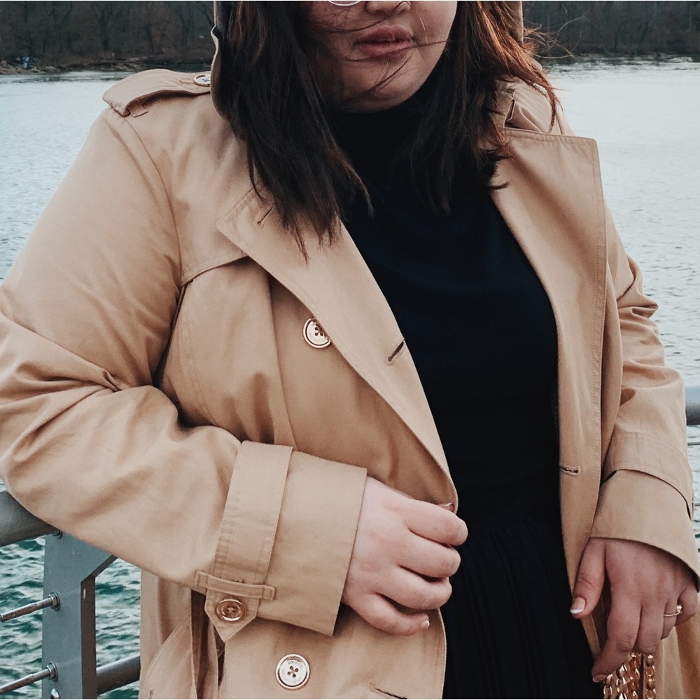 Michael Kors XL tan trench coat